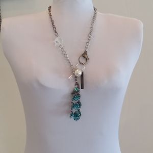 Plunder peacock necklace